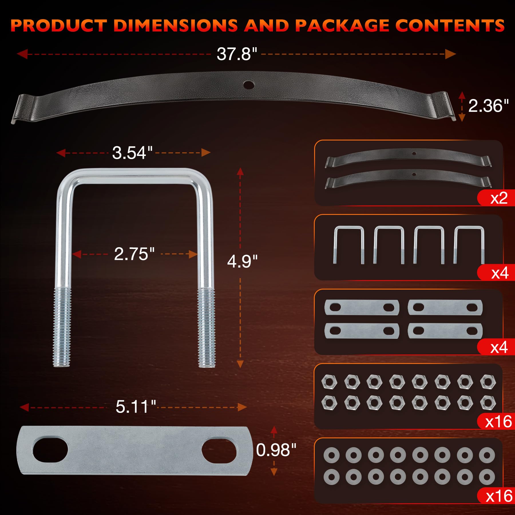 ATRACYPART compatibility chart showing fits for Chevy, GMC, Ford, Dodge, Toyota models.