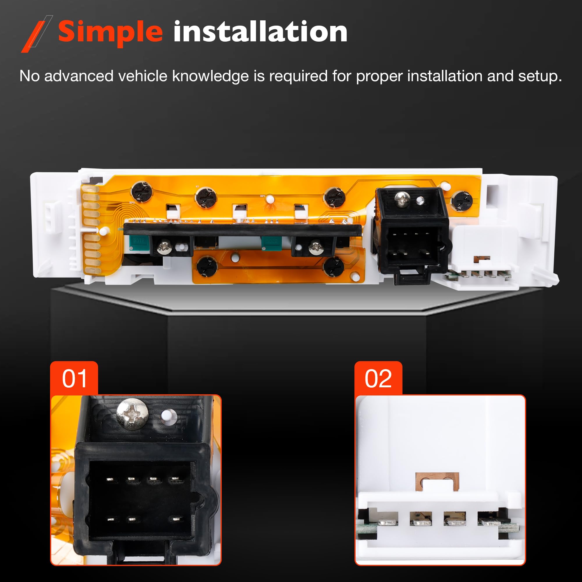 Compatibility checklist for ATRACYPART climate control module