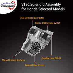 Compatibility with Honda/Acura 2.4L models for easy replacement guidance