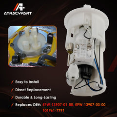 ATRACYPART connector detail shows secure wiring for consistent starting and performance