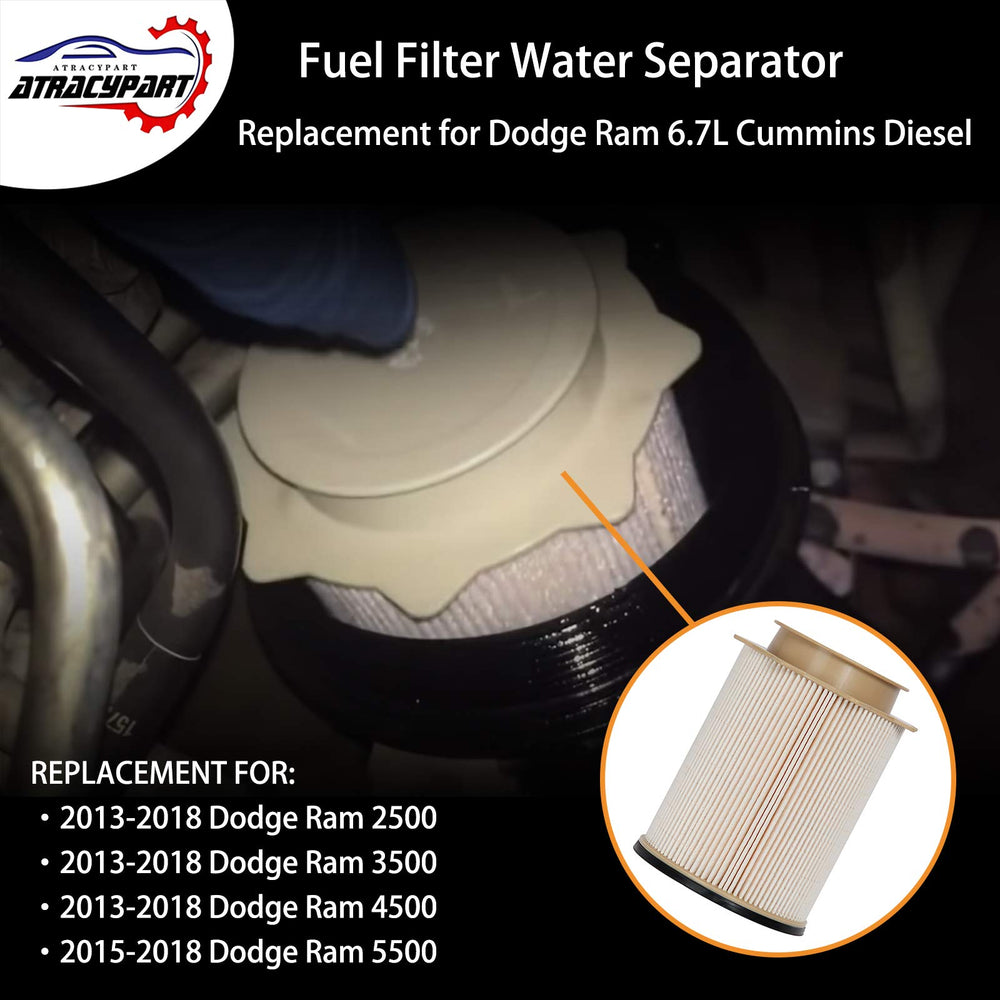 ATRACYPART Dodge Ram 2013-2018 fitment close-up for reliable diesel fuel delivery.