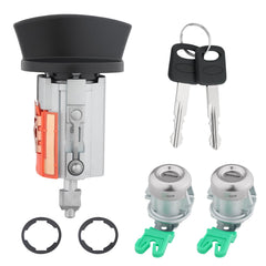 ATRACYPART door lock cylinders and ignition switch replacement for Ford and Lincoln models