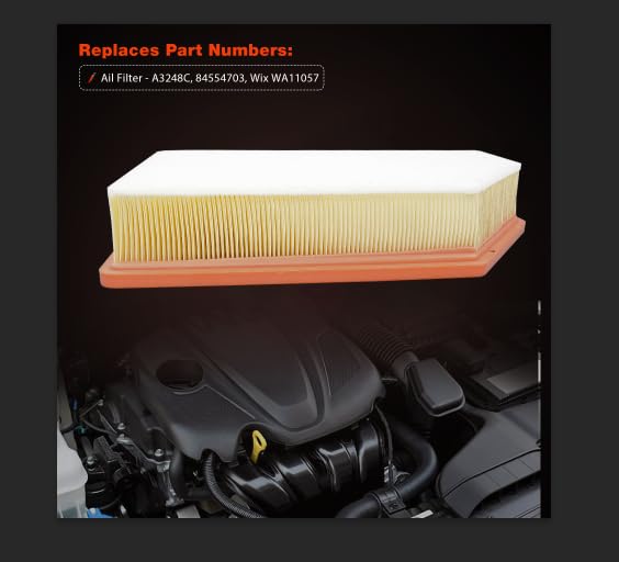 ATRACYPART A3248C air filter maintaining clean intake air for efficient combustion.