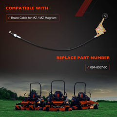 ATRACYPART easy-install brake cable for quick maintenance on Bad Boy mowers