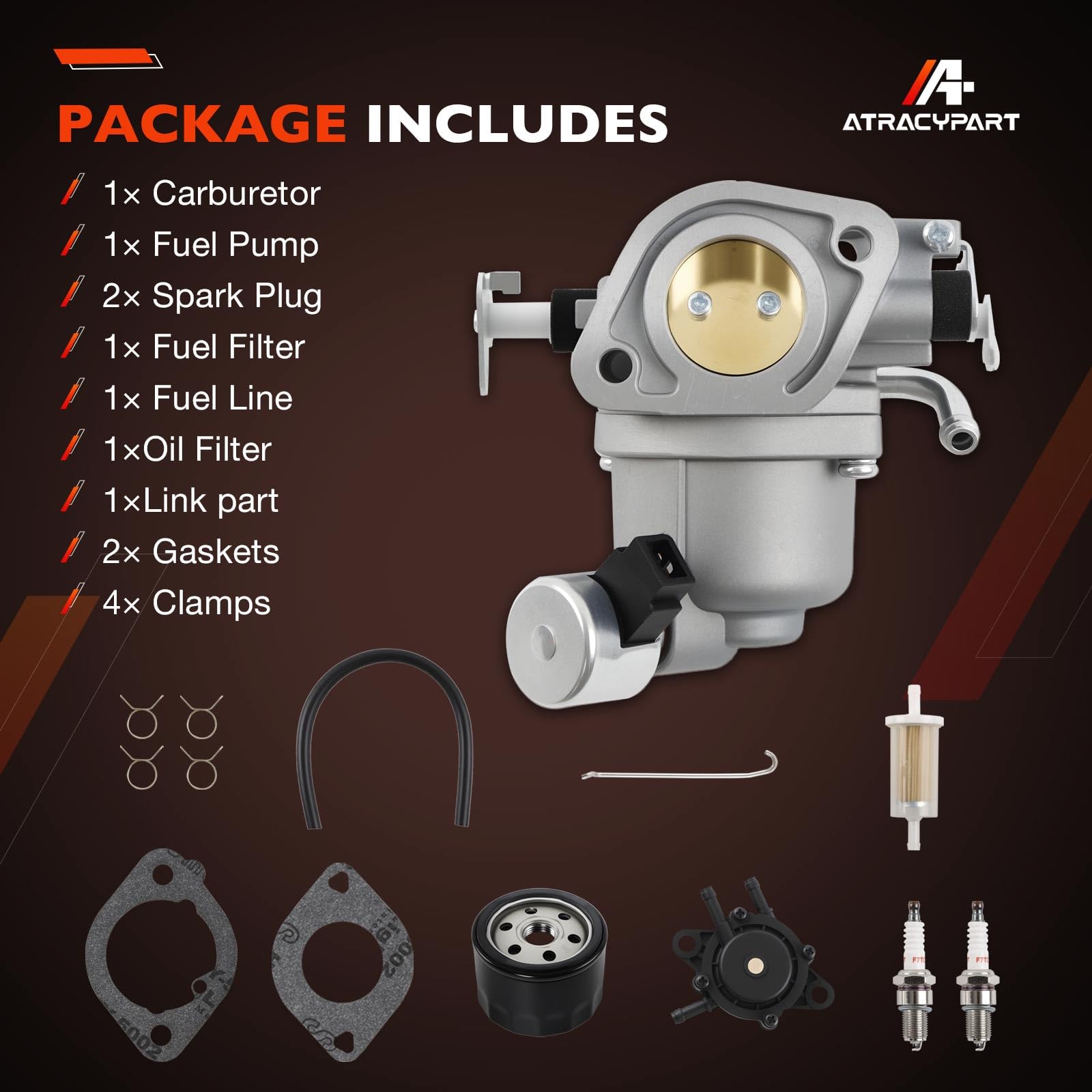ATRACYPART easy-installation guide hints at DIY-friendly setup.