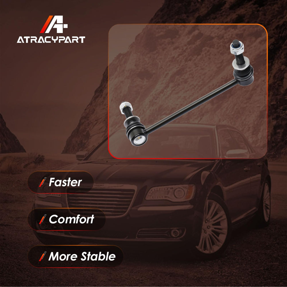 ATRACYPART end-link under vehicle demonstrating reduced noise