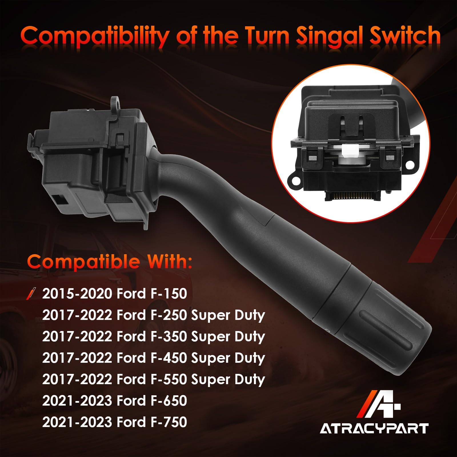 ATRACYPART ford f-150 compatible windshield switch promotes trusted operation and easy replacement