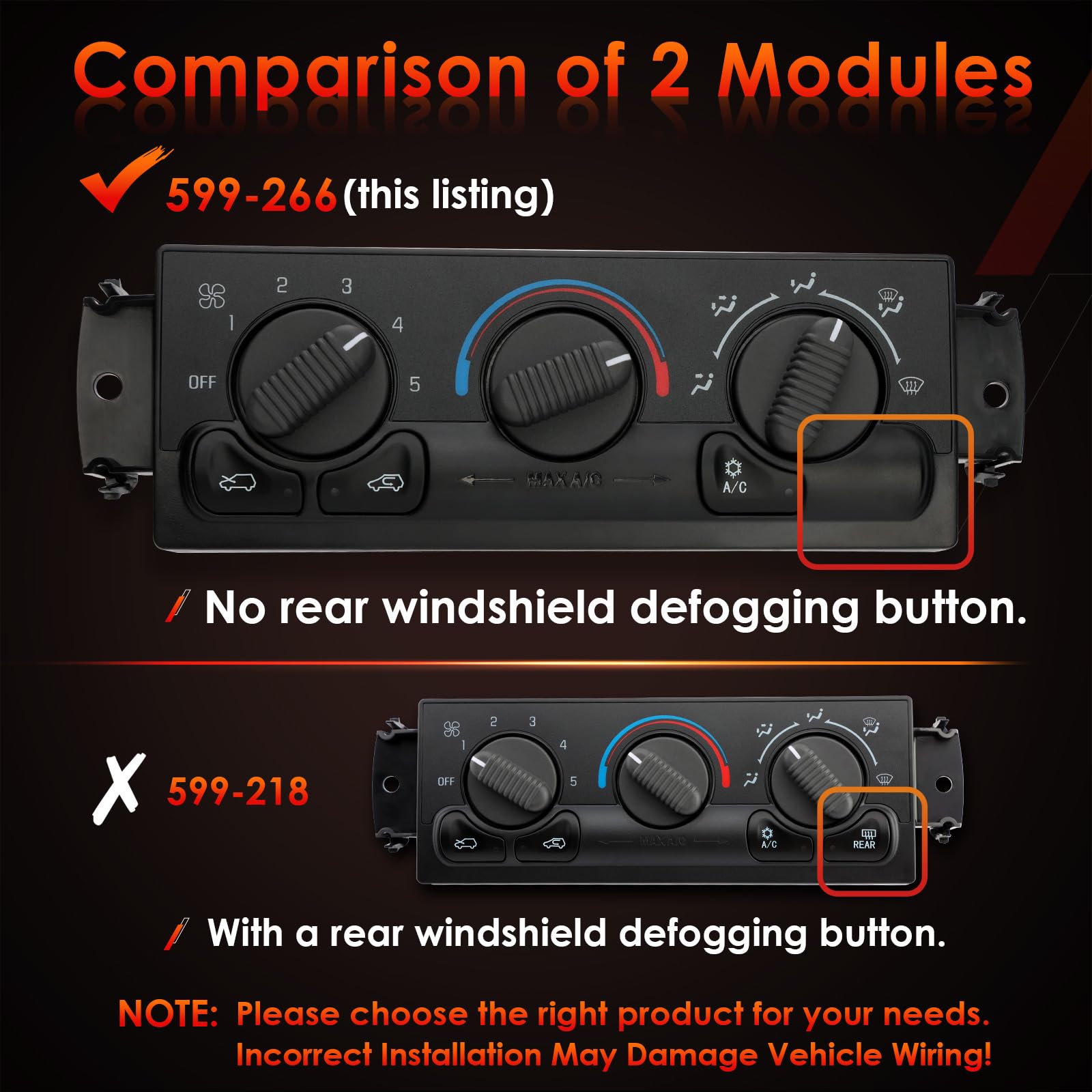 ATRACYPART front panel controls close-up showing durable ABS build