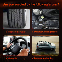 ATRACYPART front sway bar end link kit enhances ride control under load