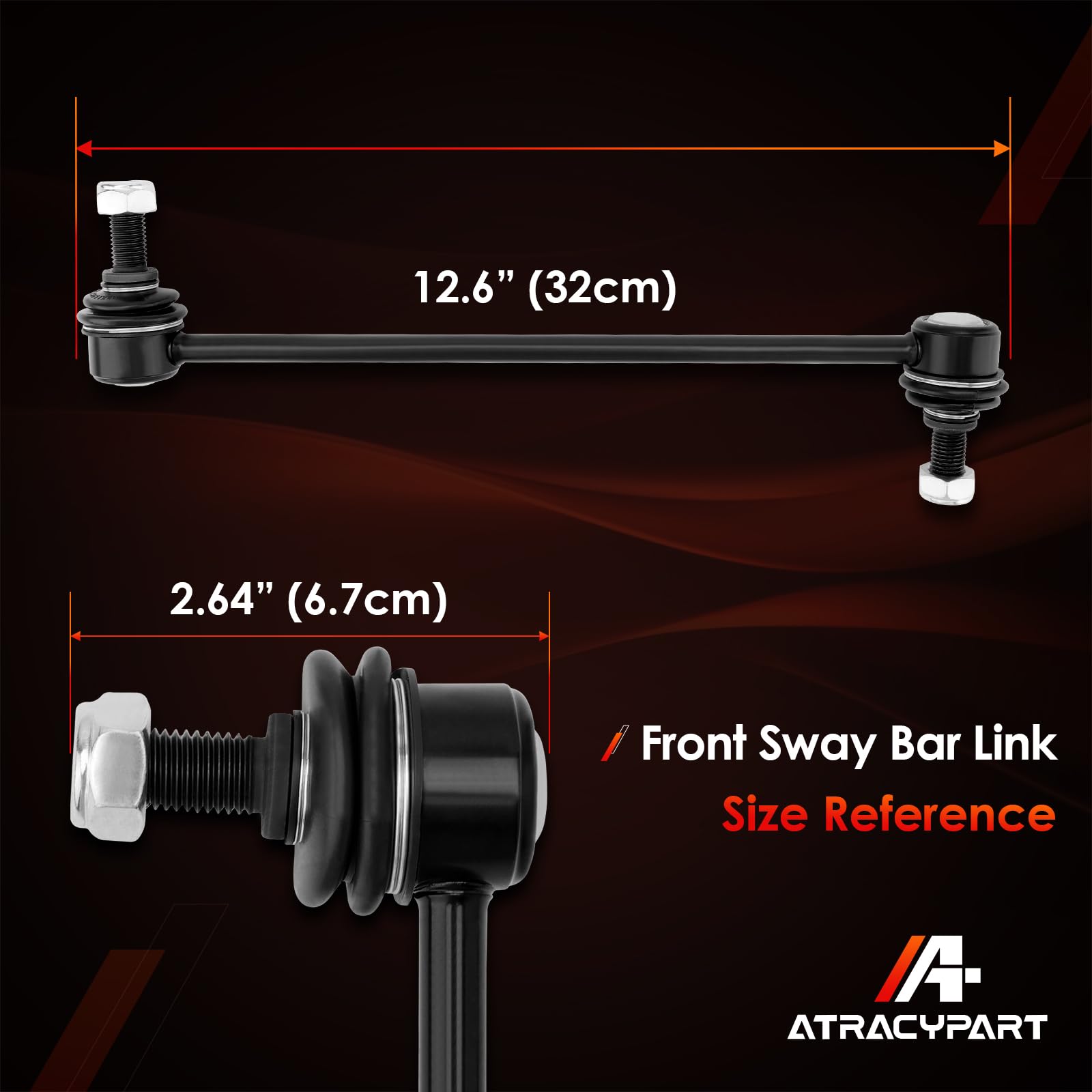 ATRACYPART end link helps prevent uneven tire wear and clunking noises