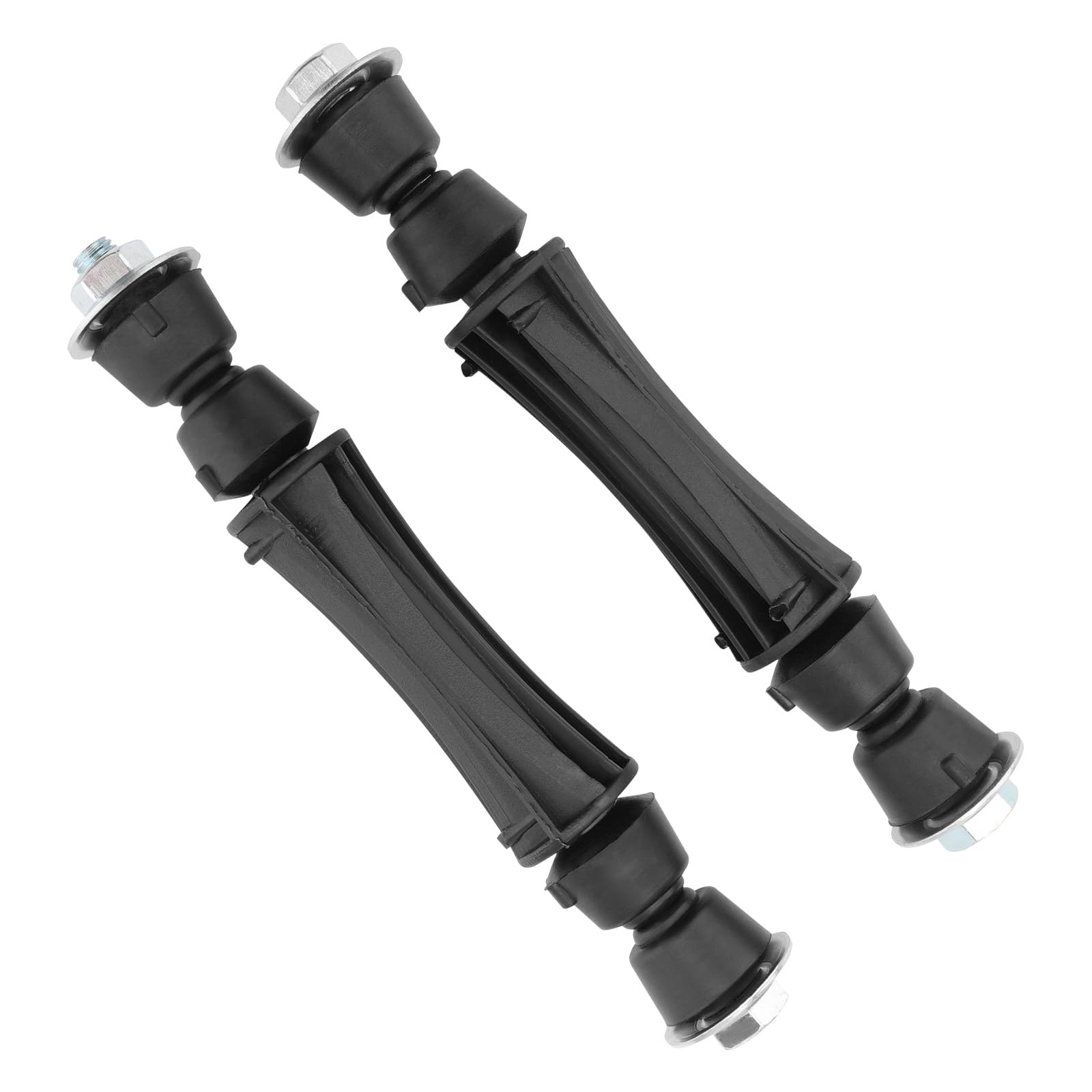ATRACYPART front sway bar link left installation view improves steering stability.