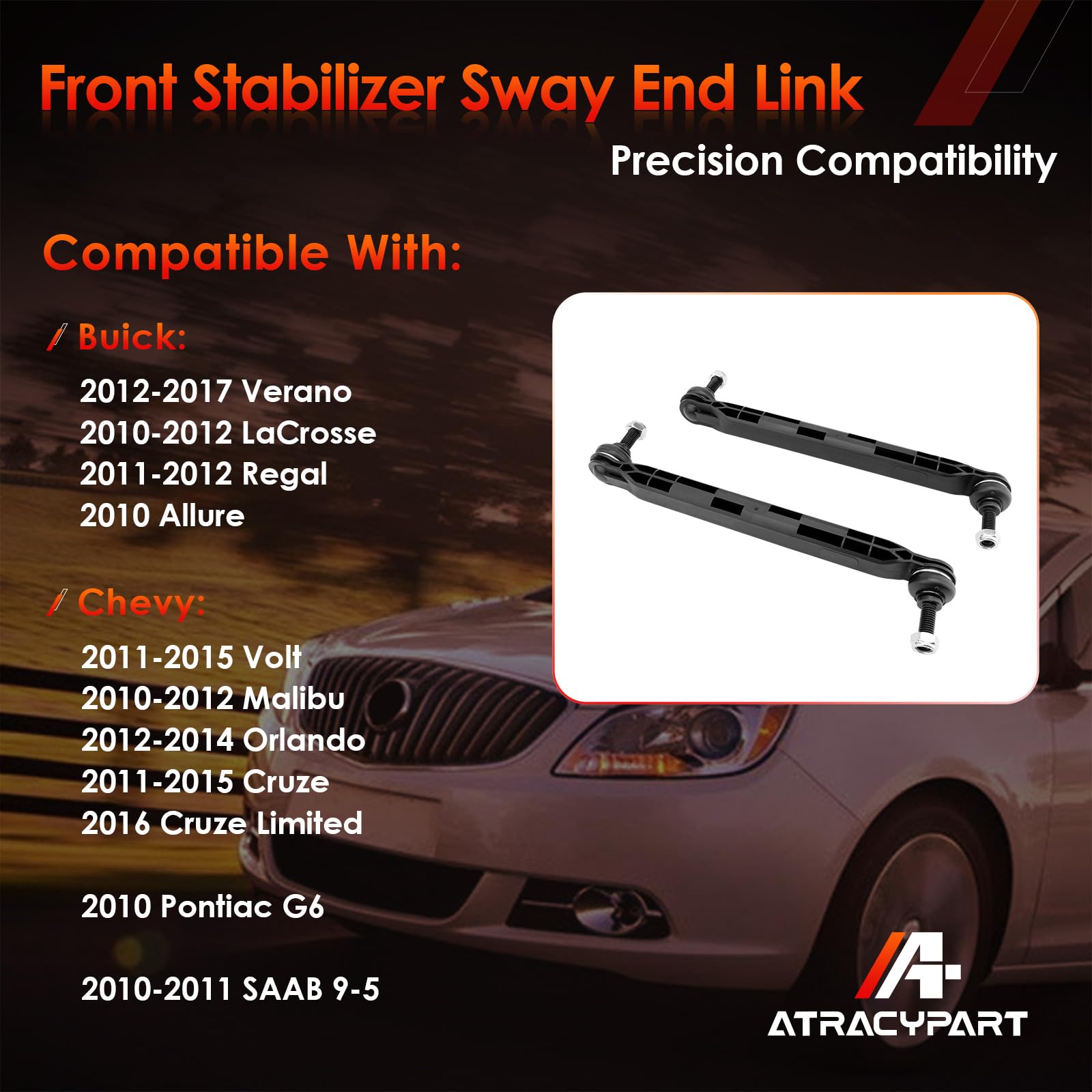 ATRACYPART installed view shows improved stability during cornering