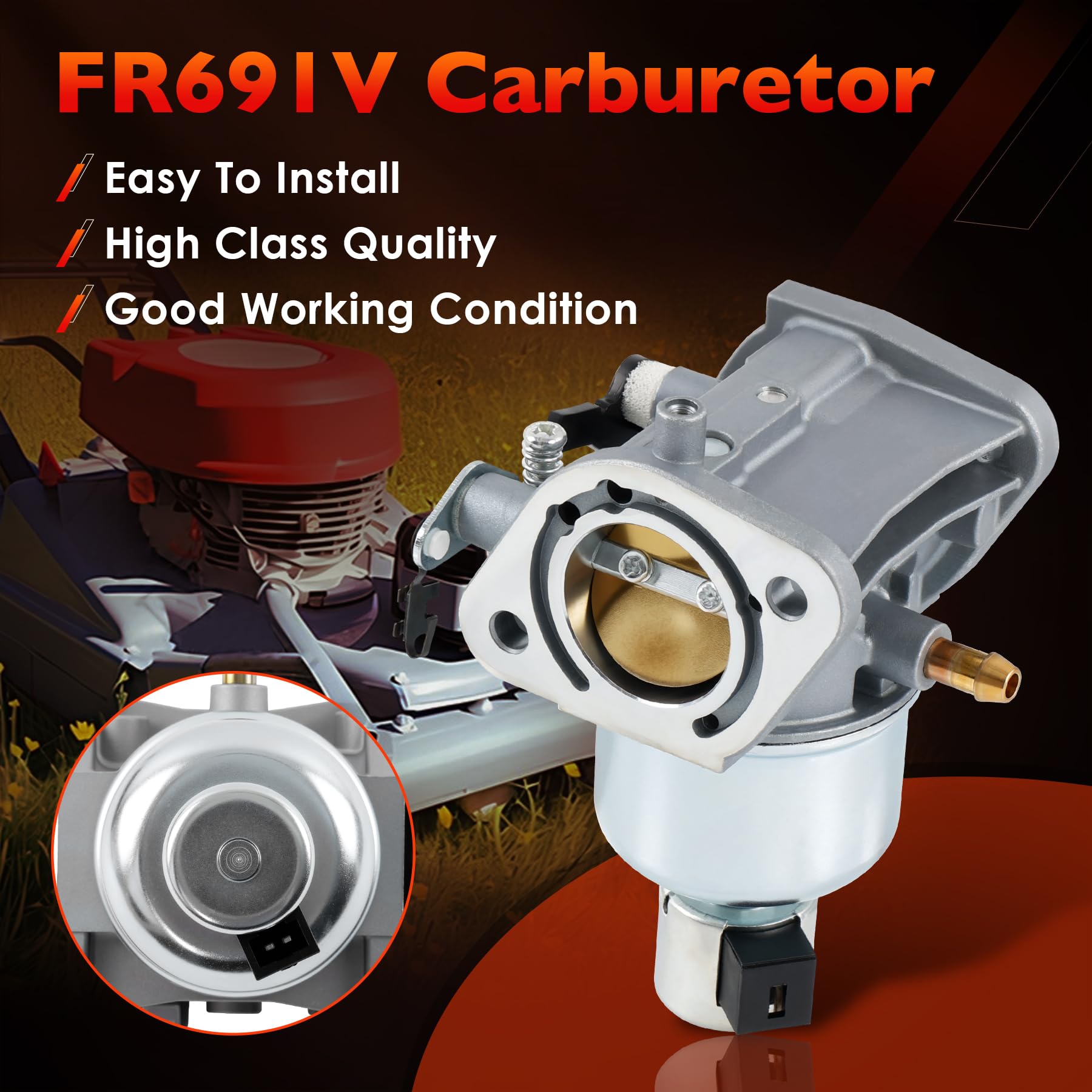 ATRACYPART fuel filter for Kawasaki kit preserves fuel quality and efficiency