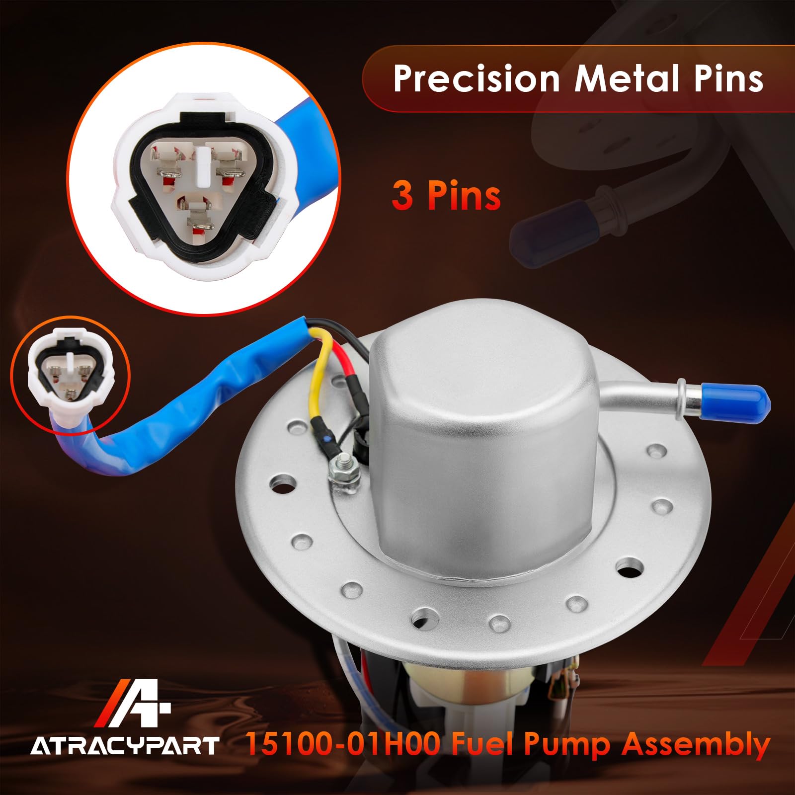 ATRACYPART branding on the pump emphasizes quality and warranty support.