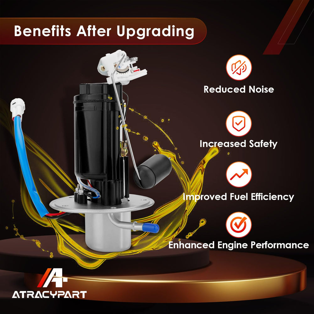 ATRACYPART 3-pin fuel pump installation view suggests quick replacement with OE-compatible fit.