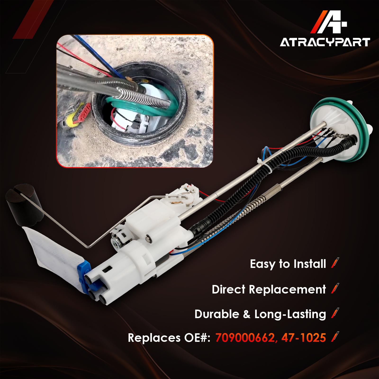 ATRACYPART Defender 800R fuel pump assembly for consistent performance on rugged trails