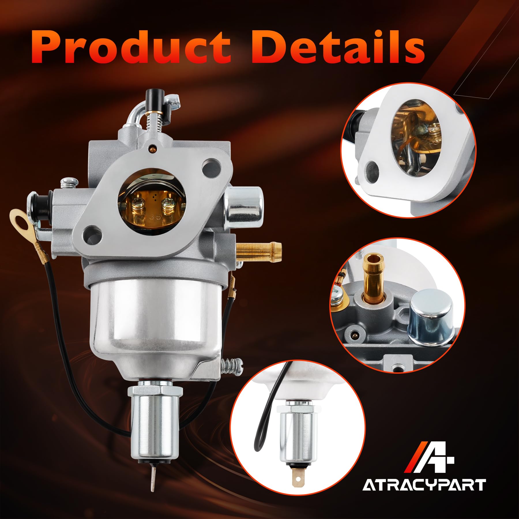 ATRACYPART gasket-set for Kawasaki FH500V ensures proper sealing