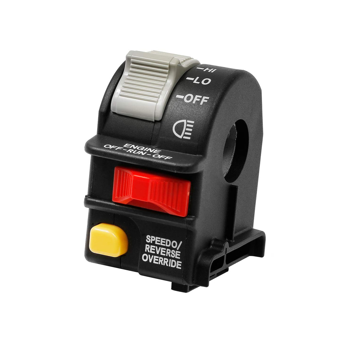 ATRACYPART handlebar headlight switch for Polaris Sportsman 400-4x4 with reliable high/low beam control