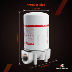 ATRACYPART high-flow setup demonstrating 25 GPM capability