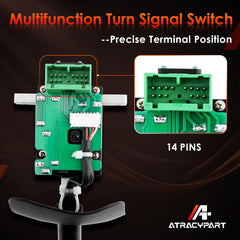 ATRACYPART high-impact plastic construction and metal components for long-lasting performance.