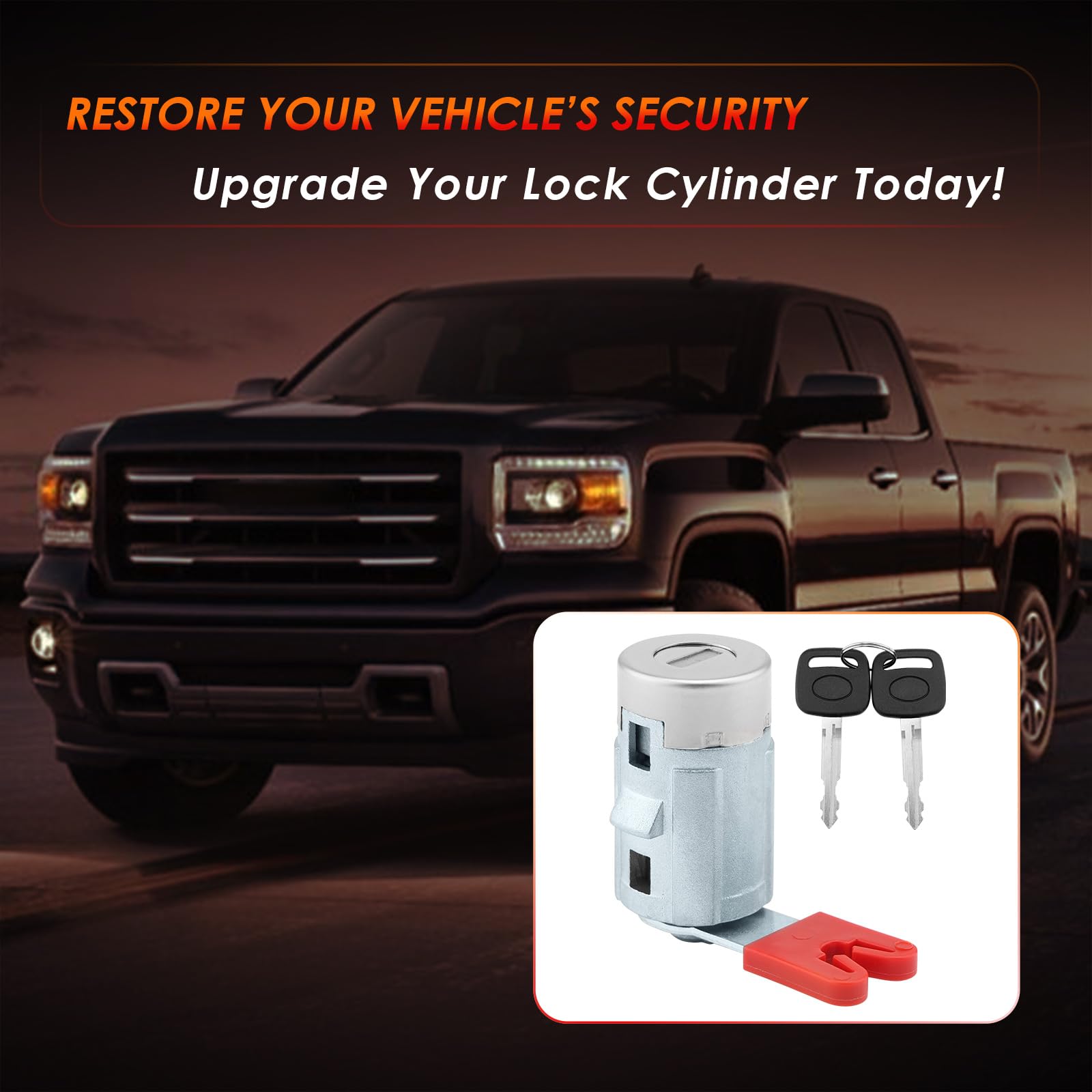 ATRACYPART installation guide image for quick lock cylinder replacement