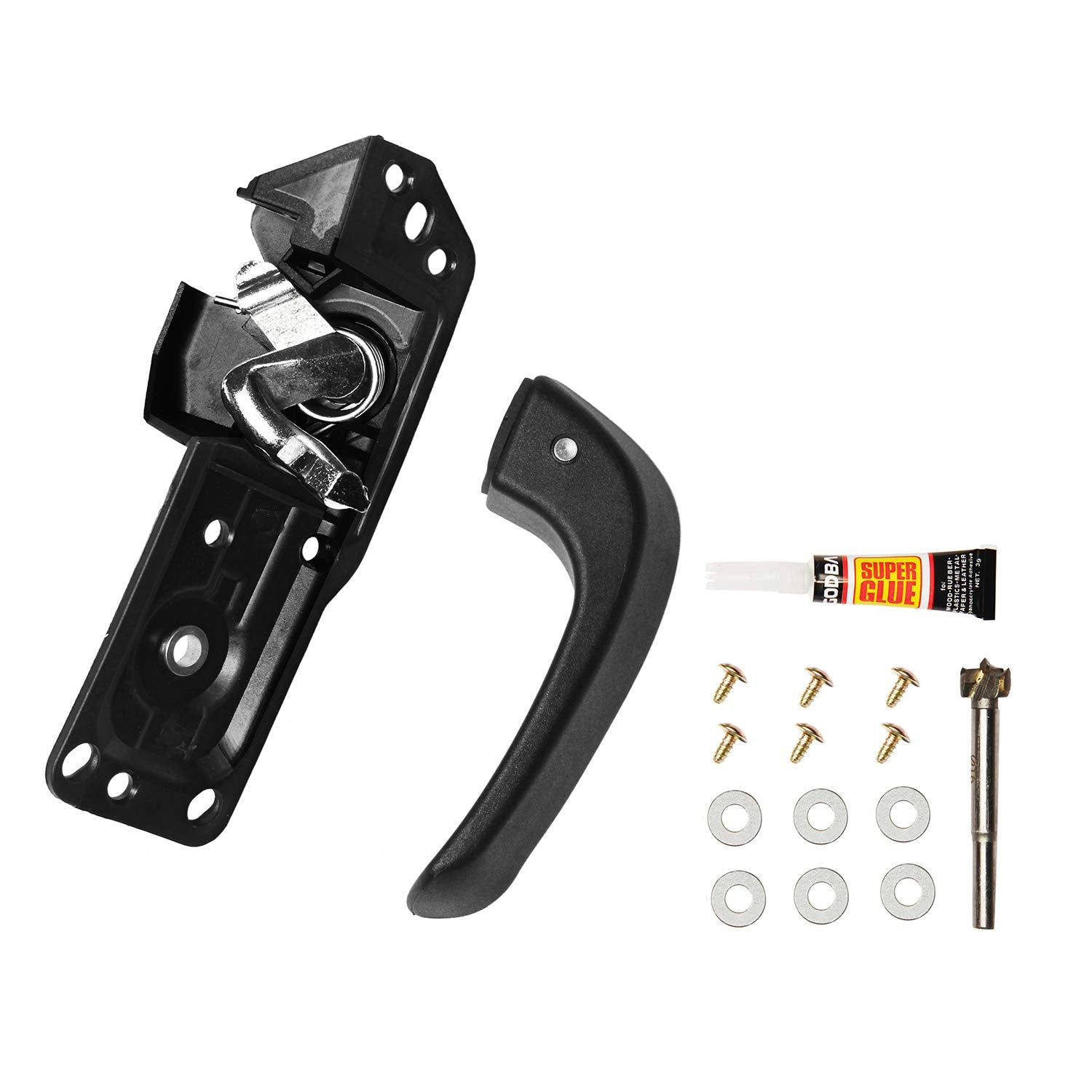 ATRACYPART interior door handle front-left driver side for reliable replacement.