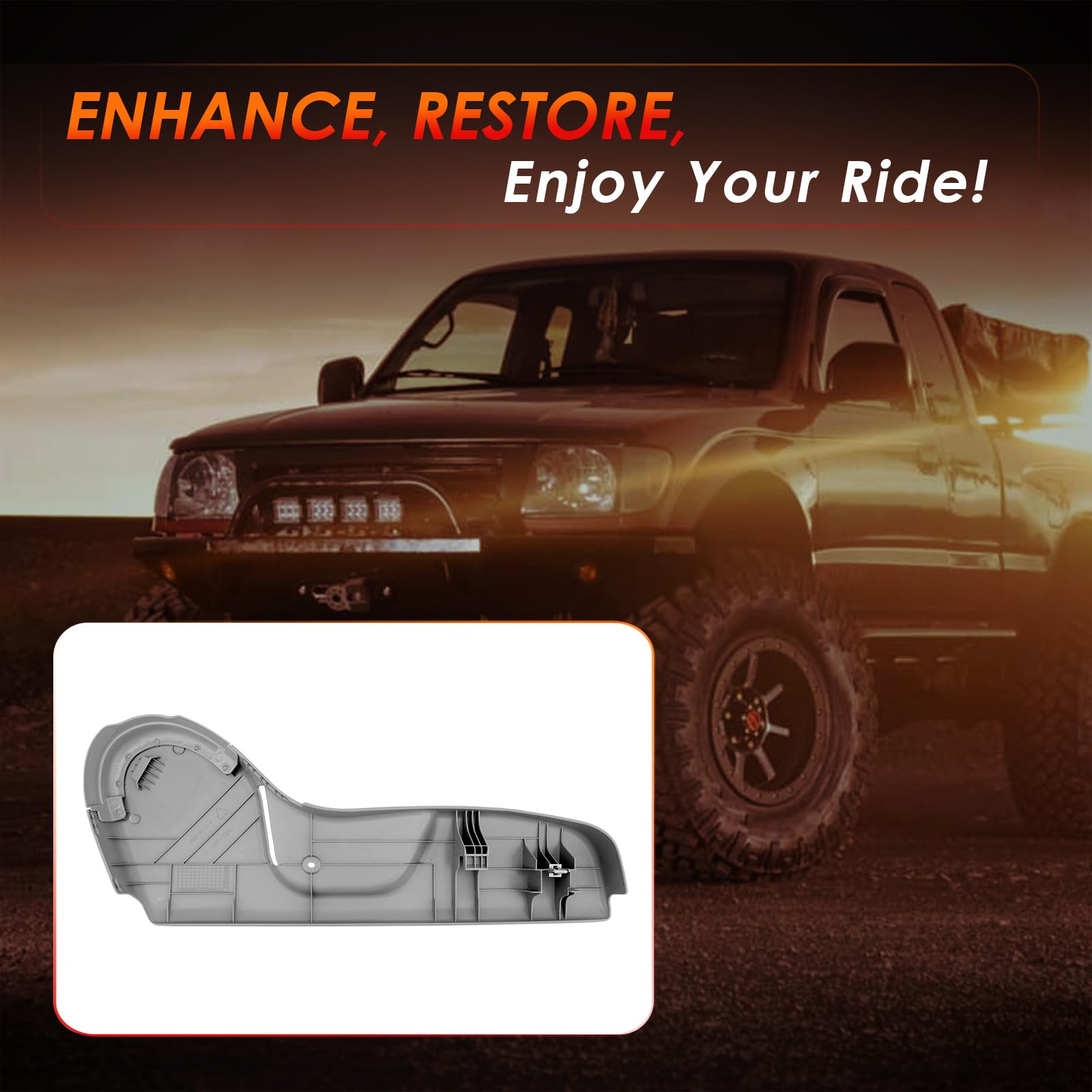 ATRACYPART interior upgrade bezel enhances cabin aesthetics and durability