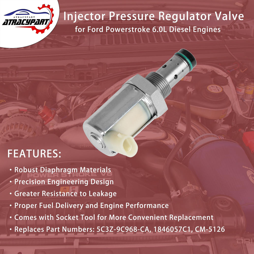 ATRACYPART IPR valve with socket tool simplifies replacement and timing.