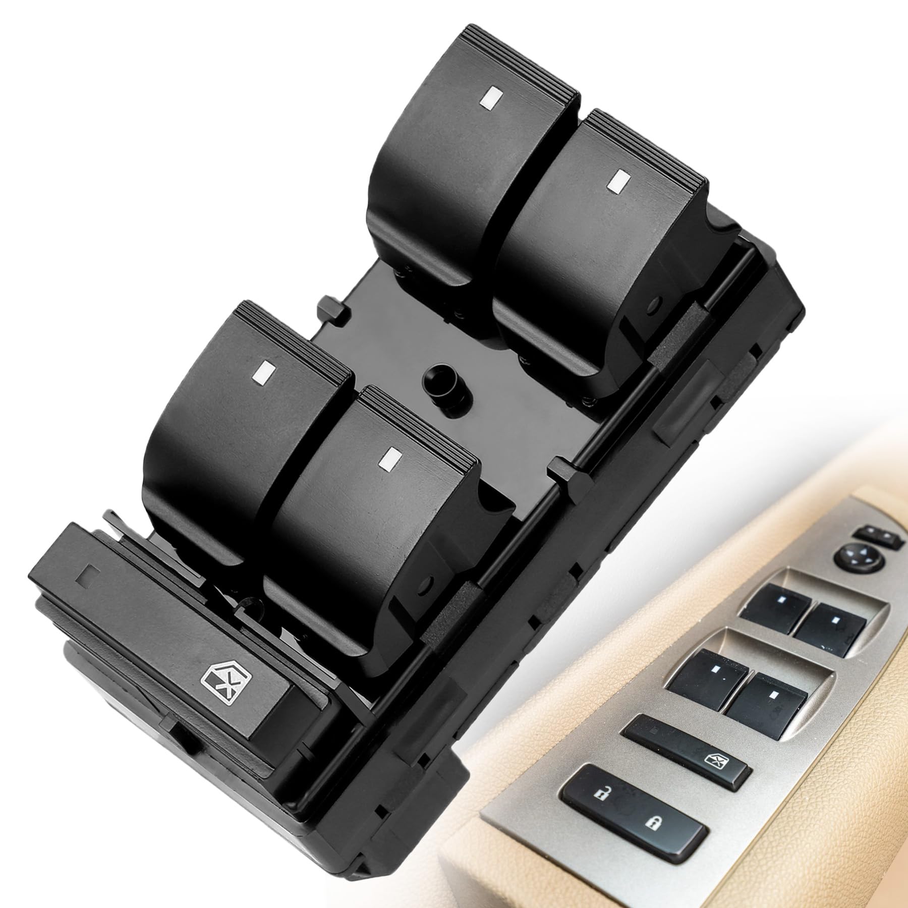 ATRACYPART master window switch on the driver side delivers smooth window control.