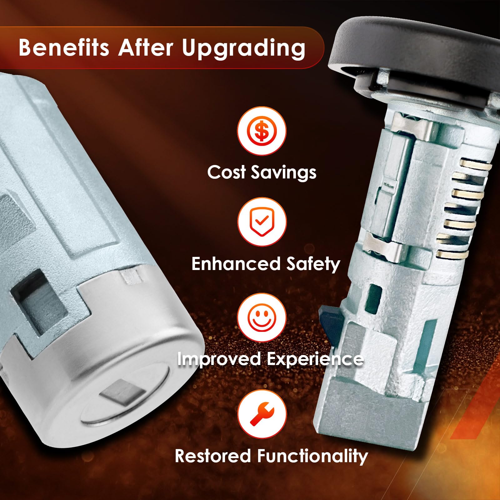 ATRACYPART mechanical door key for secure access and replacement.