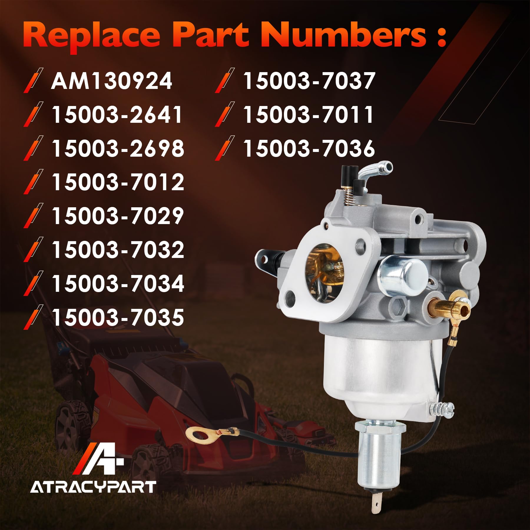 ATRACYPART oil-filter for Kawasaki FH451V supports long-term lubrication