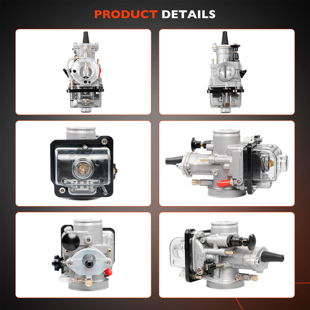 ATRACYPART PWK 24mm carburetor for TrailMaster MB200 improves air fuel mix
