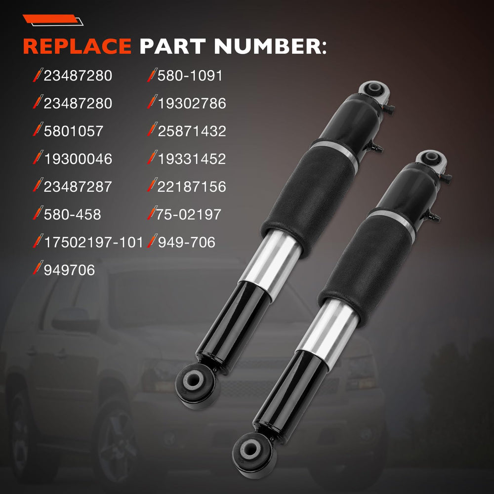 ATRACYPART Tahoe rear air shock struts smooth rough roads