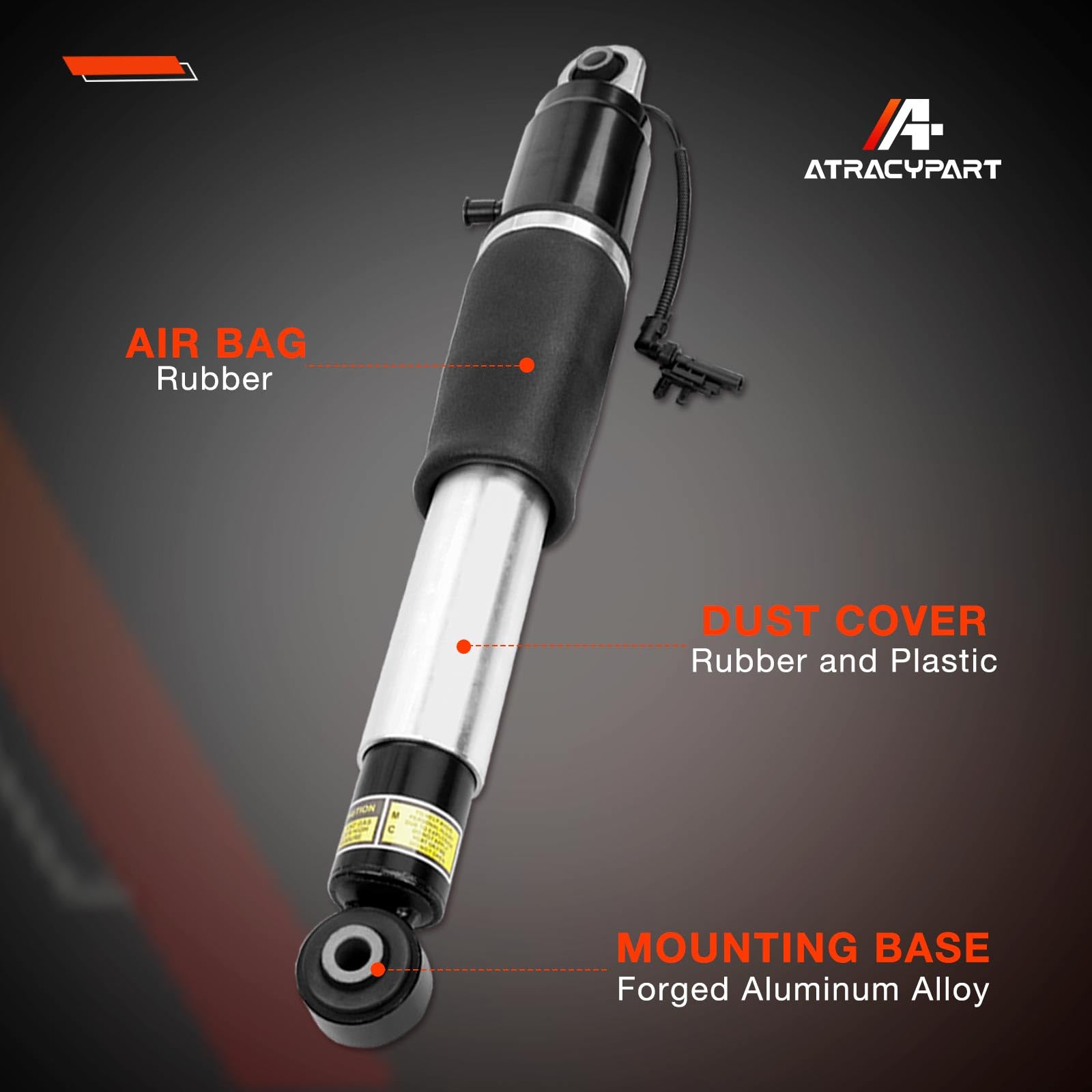 ATRACYPART rear shock absorption for Chevrolet Tahoe smooths rebound over bumps.