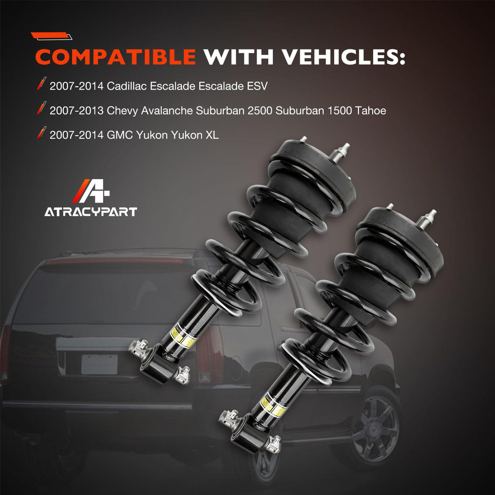 ATRACYPART rear shock strut assembly with magnetic ride control enhances stability