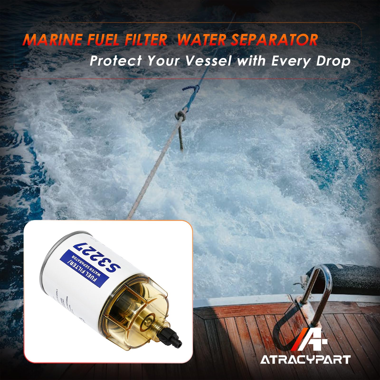 ATRACYPART S3227 durable, sea-rated design built for reliability