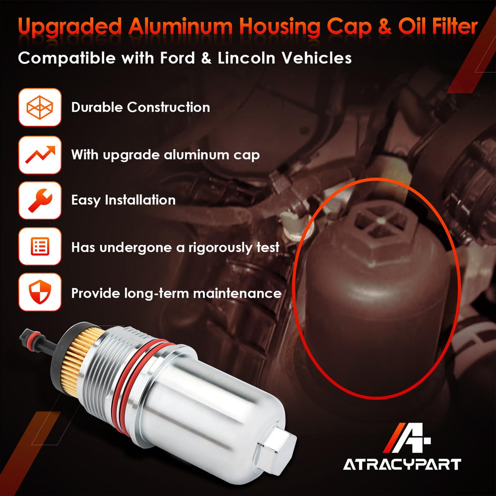 ATRACYPART secure mounting surface for quick, tool-friendly oil changes