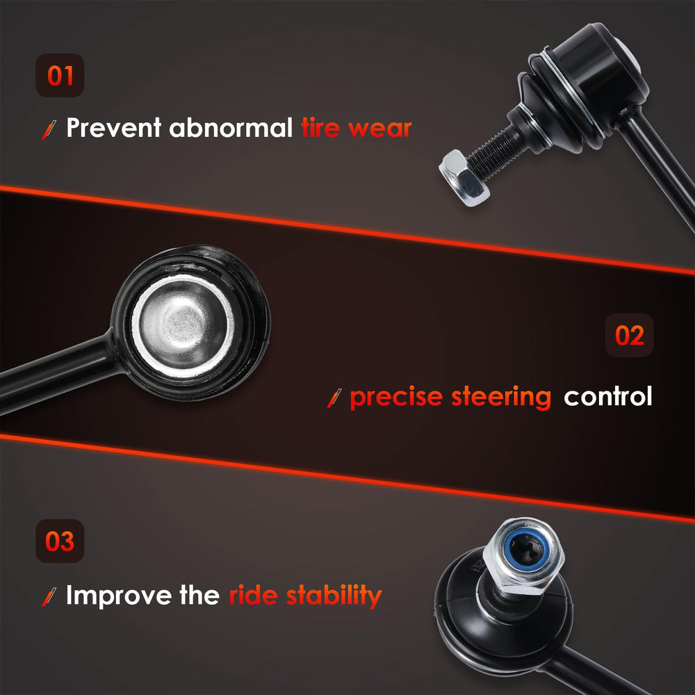 ATRACYPART 2-piece kit emphasizes easy installation and improved ride stability.