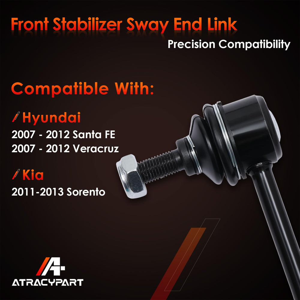 ATRACYPART sway bar end links ready for simple installation.
