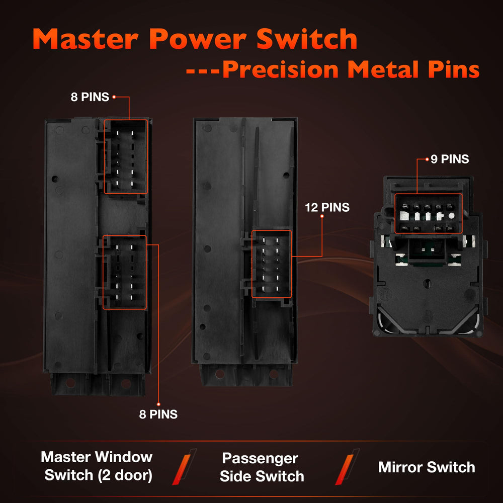 ATRACYPART switch assembly close-up, OEM connector ensures quick, tool-free installation.