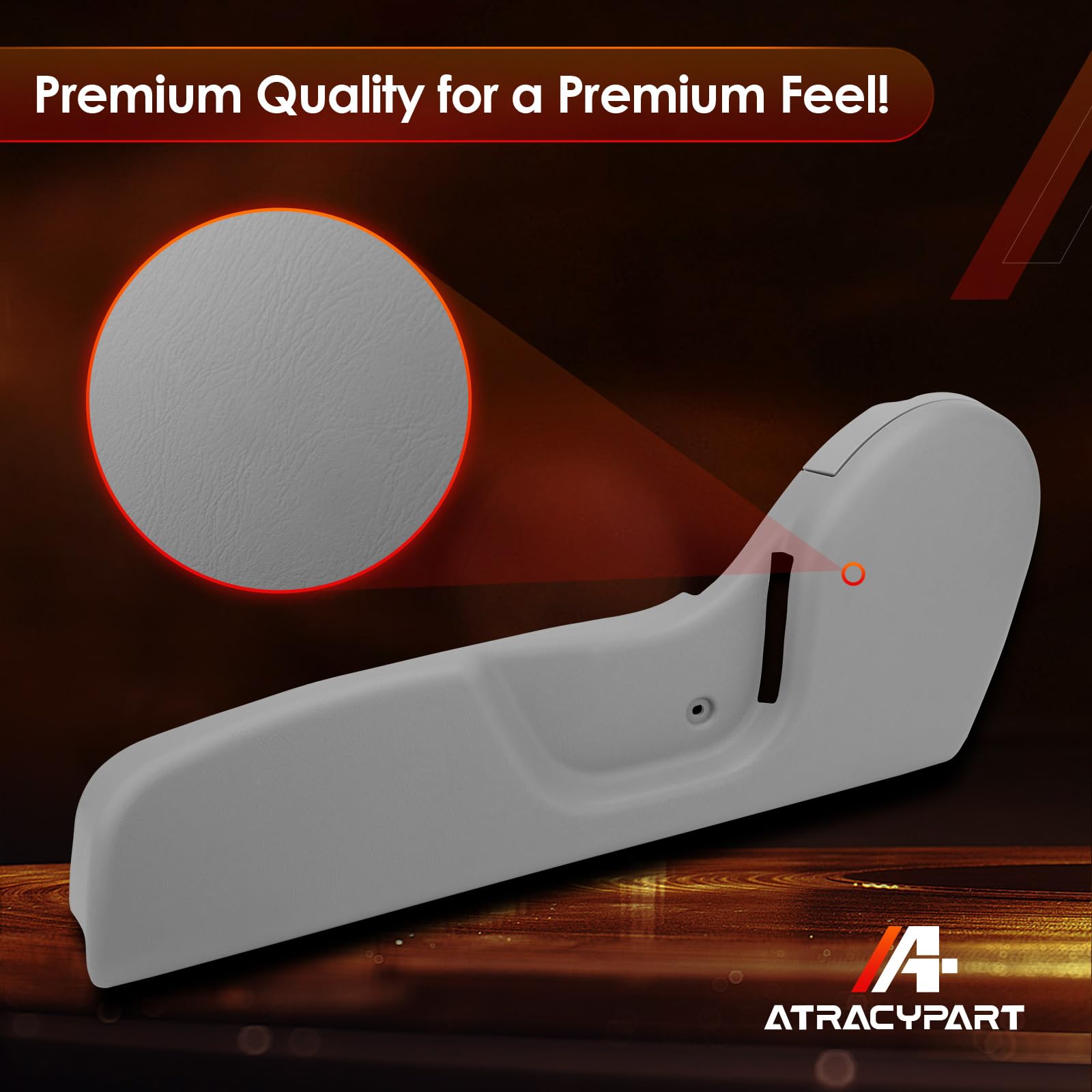 ATRACYPART durable Tacoma bezel material shown in rugged finish