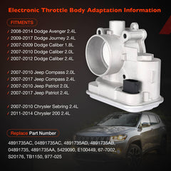 ATRACYPART throttle body sensor close-up showing durable aluminum housing.