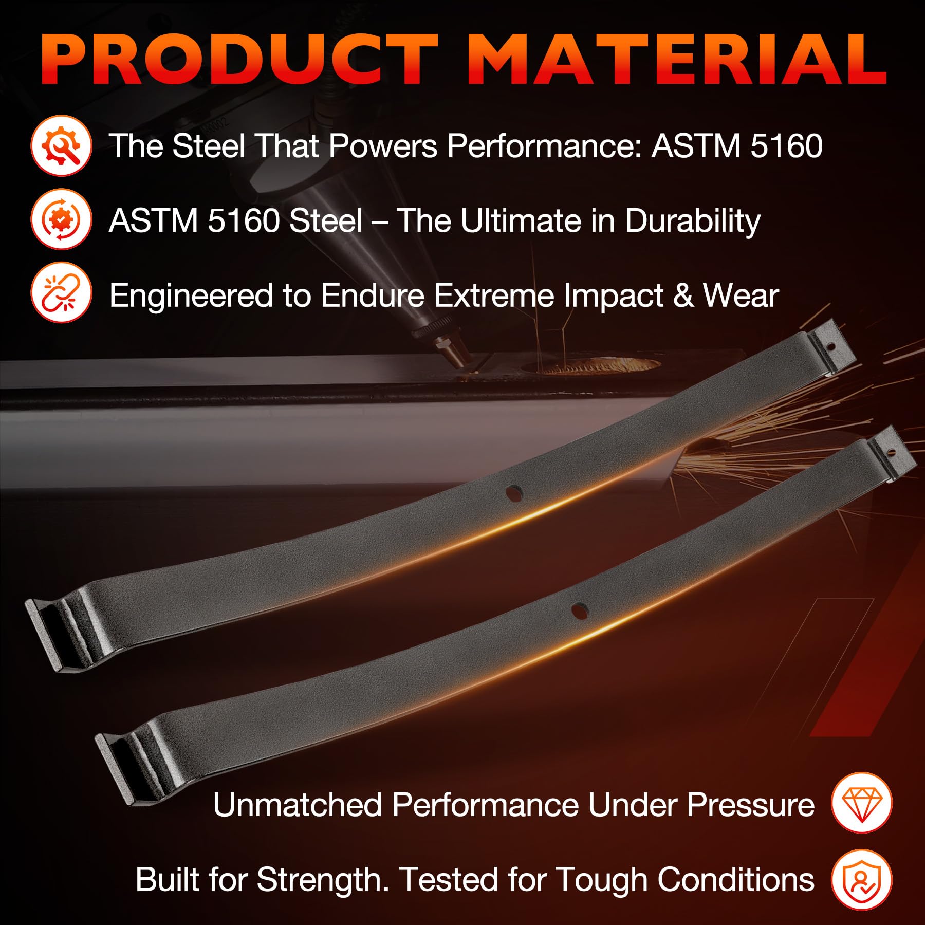ATRACYPART towing stability benefit with reduced sway under load.