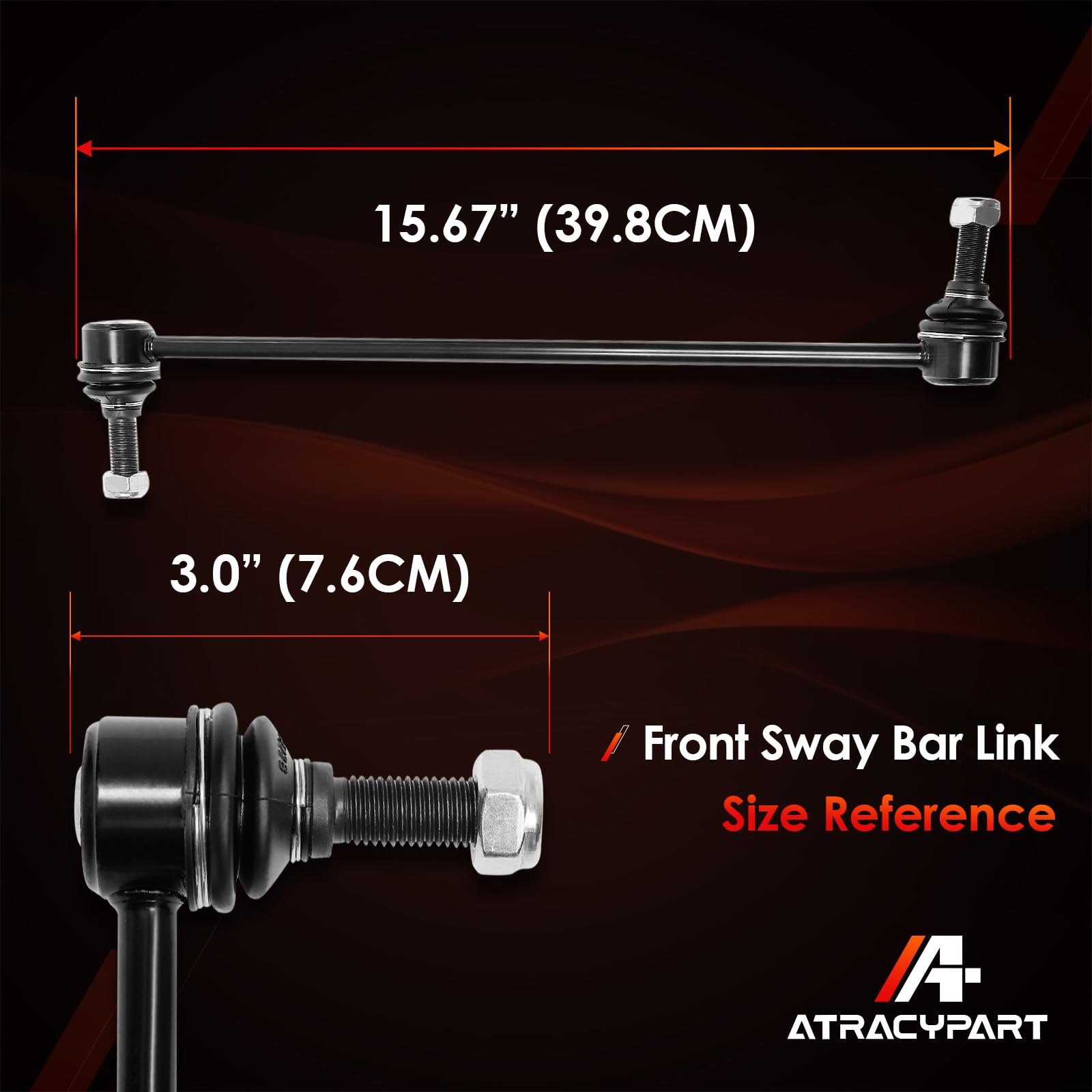ATRACYPART 24-month warranty information for sway bar links