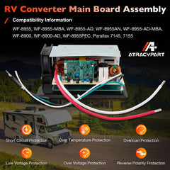 ATRACYPART WF-8955 55A power converter delivering steady RV charging