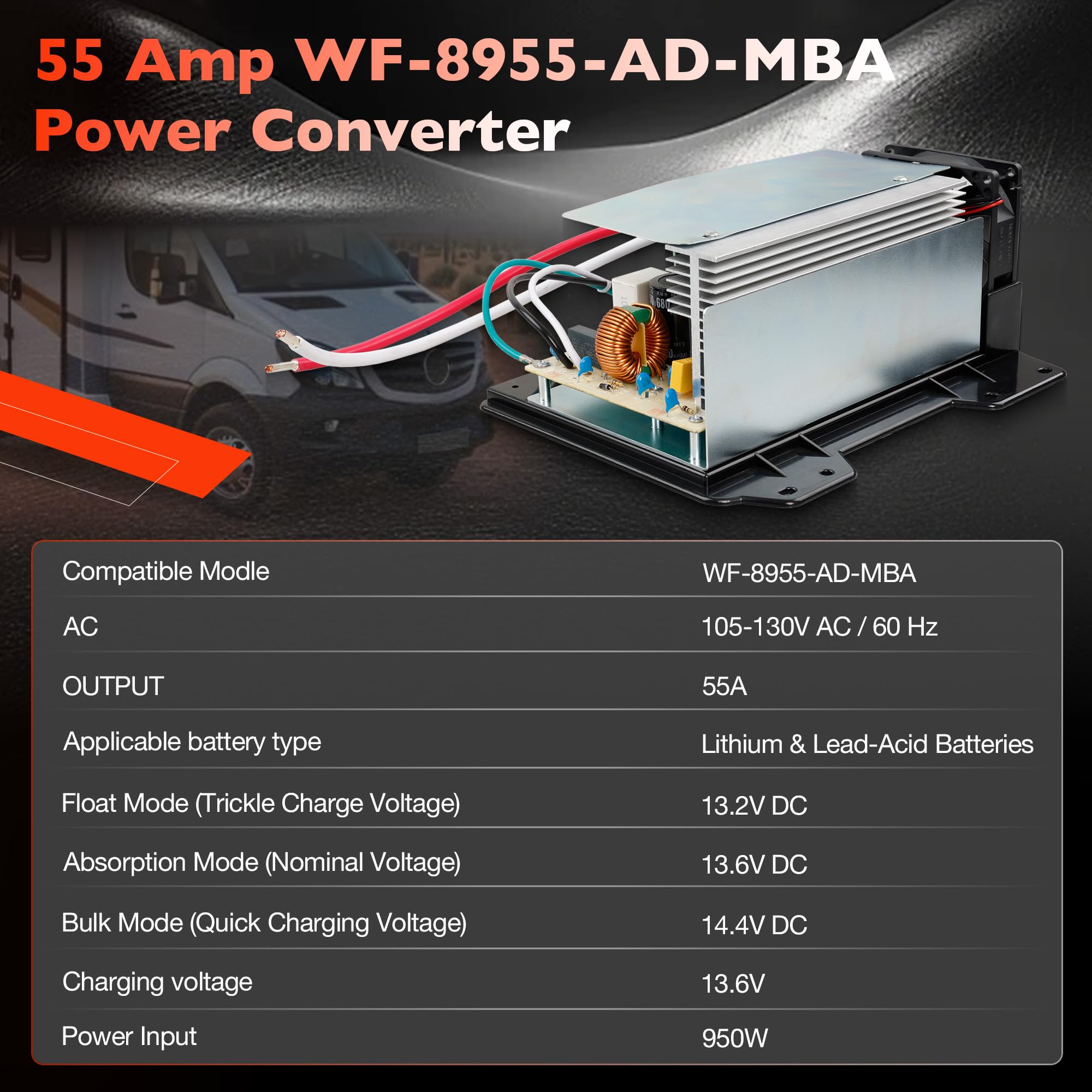 ATRACYPART WF-8955 protection features guard against electrical issues