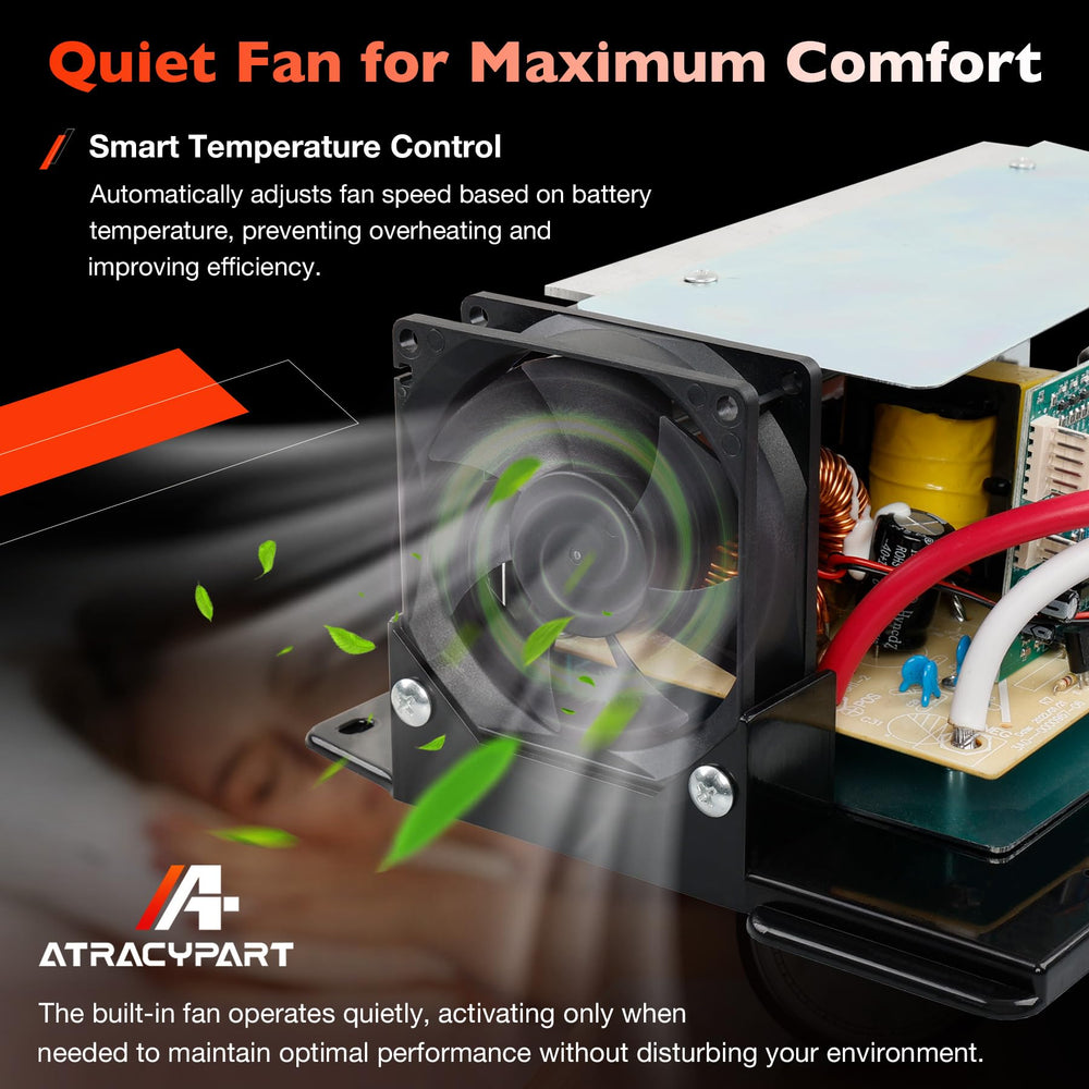 ATRACYPART WF-8955 silent cooling fan reduces noise while cooling