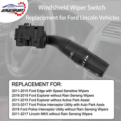 ATRACYPART windshield wiper switch for Ford Edge, factory-like connection and fit