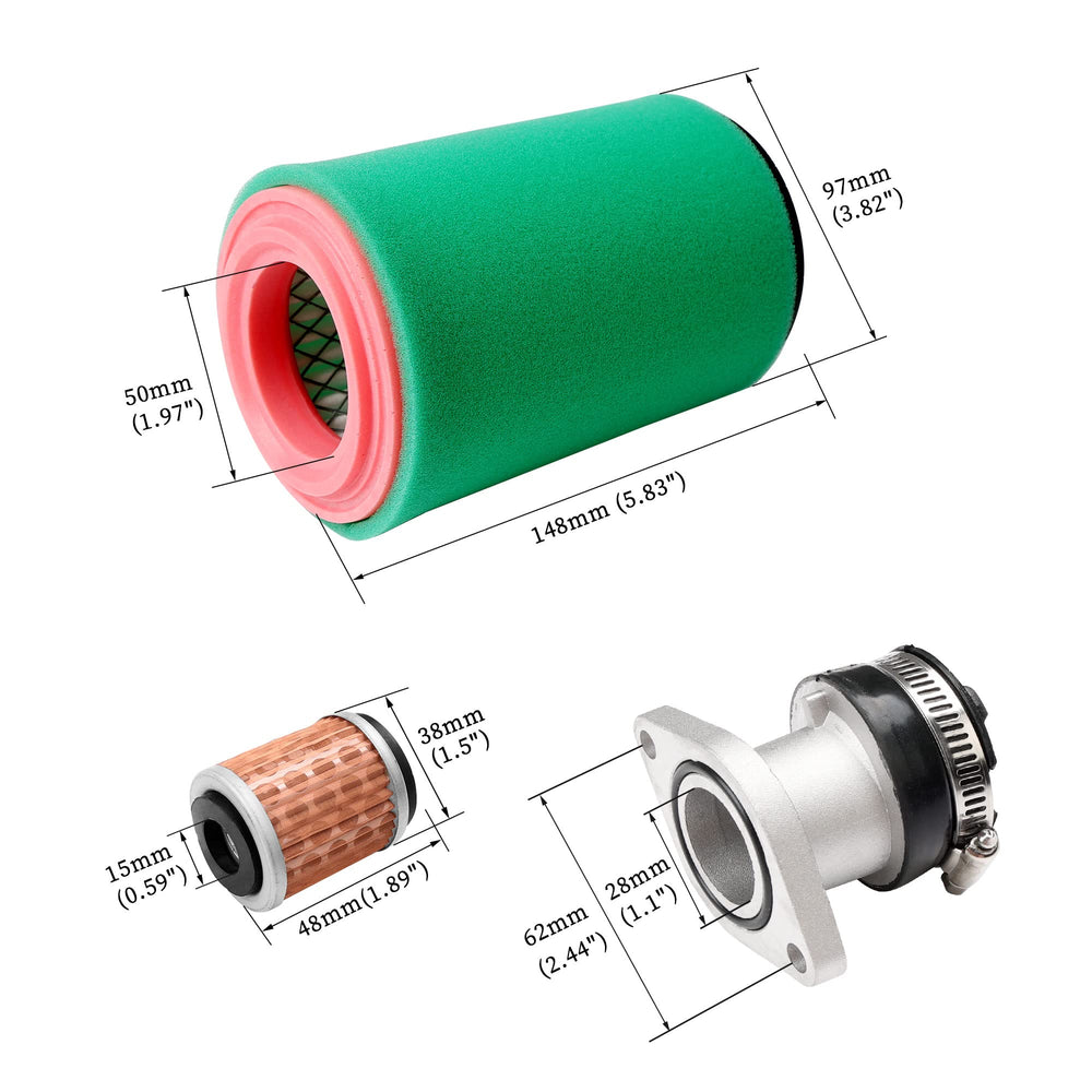 ATRACYPART throttle base cover for precise mounting