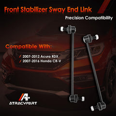 ATRACYPART zinc-nickel alloy end links resist rust and extend life